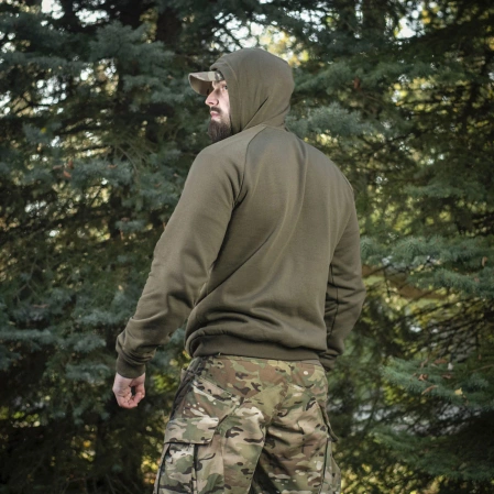 M-Tac Hoodie Cotton Raglan Hard Dark Olive (51388048)