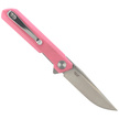 Bestechman Knife Mini Dundee Pink G10, Stonewashed / Satin D2 by Ostap Hel (BMK03B)