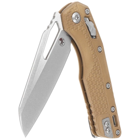 Nóż składany Microtech MSI S/E Dark Earth Tri-Grip Polymer, Stonewashed M390MK by Tony Marfione (210T-10PMDE)