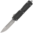 Microtech Scarab II Gen III S/E OTF Knife Black Aluminum, Apocalyptic M390MK by Tony Marfione (1278-10AP)