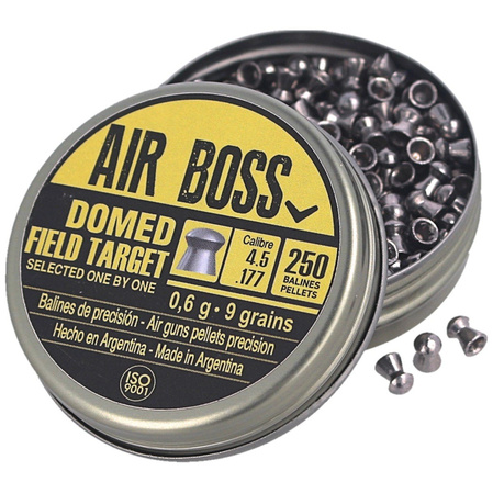 Śrut Apolo Air Boss Domed Field Target 4.5 mm, 250 szt. 0.60g/9.0gr (30204)