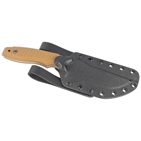 Maserin L.E.O. Brown G10, Stonewashed N690 by Tommaso Rumici Knife (919/G10M)