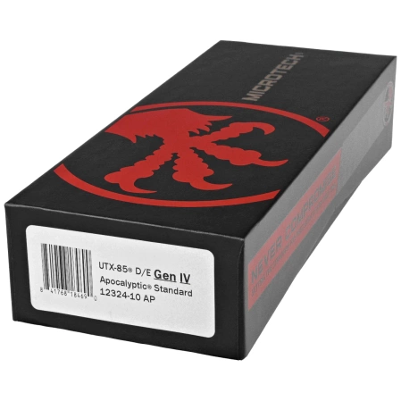 Nóż automatyczny OTF Microtech UTX-85 Gen IV D/E Black Aluminium, Apocalyptic M390MK by Tony Marfione (12324-10AP)