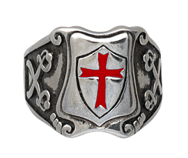 Pierścień Tole 10 Imperial Templar Cross Ring Ø19 (16201-19)