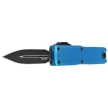 Microtech UTX-85 Gen IV D/E OTF Knife Blue Aluminum, Black M390MK by Tony Marfione (12324-1BL)