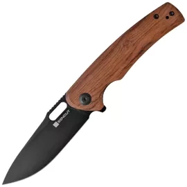 Sencut Knife Vesperon Guibourtia Wood, Black 9Cr18MoV (S20065-4)
