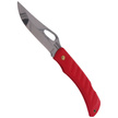 Mikov Crocodile Red ABS Folding Knife, Mirror Finish (243-NH-1/B RED)
