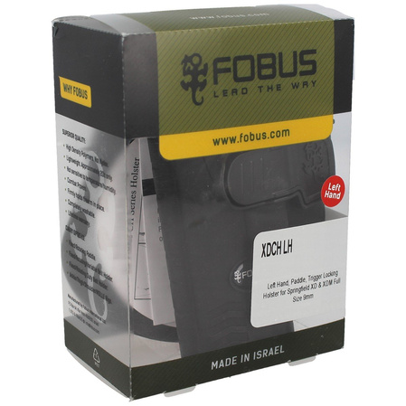 Fobus Holster Springfield Full Size XD, XDM, Tisas Left (XDCH LH)
