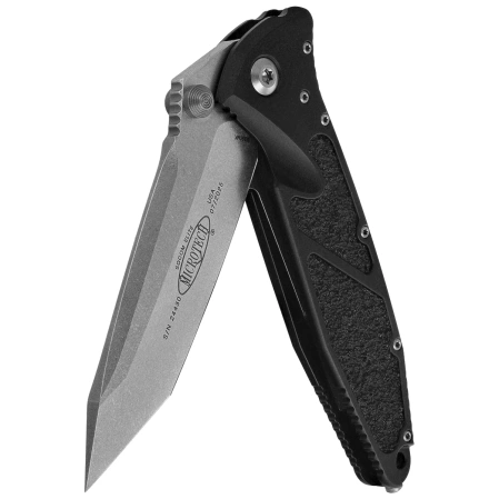 Nóż składany Microtech Socom Elite T/E-M Black Aluminium, Stonewashed M390MK by Tony Marfione (161-10)
