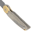 Fox Metamorphosis Green Micarta Knife, Acid Stonewashed M390 (FX-556-B4)