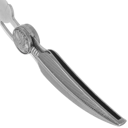 Nóż składany Martinez Albainox Apache Feather Gray Zamak, Satin 3Cr13Mov (10585)