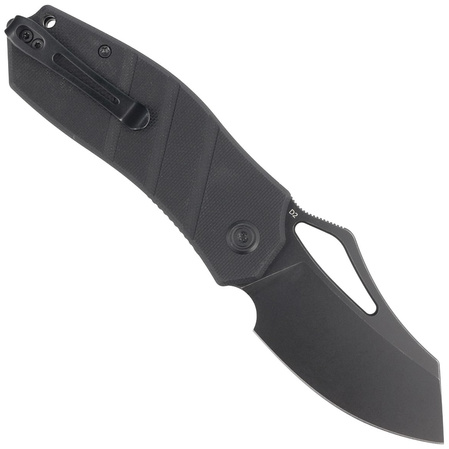 Nóż składany Kubey Ceyx Black G10, Blackwashed D2 (KU335D)