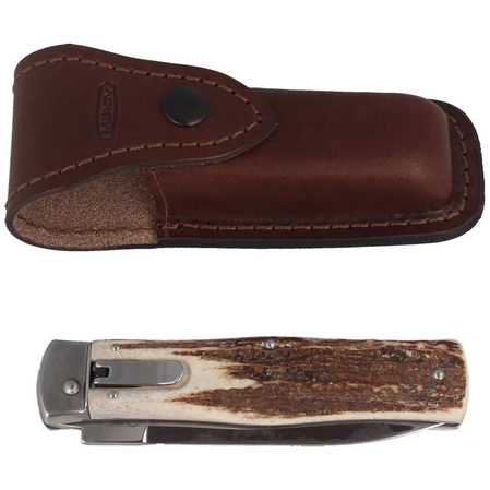 Mikov Predator Deer Stag Automatic Knife (241-NP-1/KP)