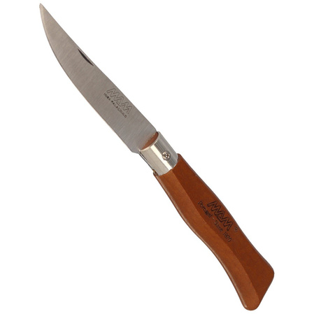 MAM Douro Pocket Knife, Medium Dark Beech Wood 75mm (2005-MW)