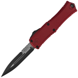 Microtech Hera II Mini Bayonet OTF Knife Merlot Aluminum, Black M390MK by Tony Marfione (1701M-1MR)