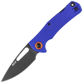 Nóż składany MKM Lov Blue FRN, Black Top Shield N690 by Jesper Voxnæs (MK LV-PBL)