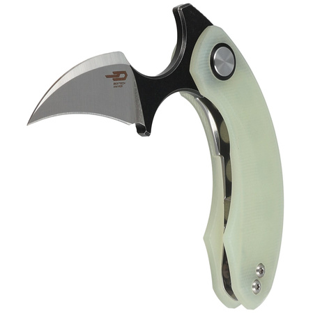 Bestech Strelit Jade G10, Satin/Black Stonewashed 14C28N by Ostap Hel Knife (BG52B-2)