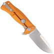 Nóż składany LionSteel SR11A Orange Aluminium, Satin Sleipner by Molletta (SR11A OS)