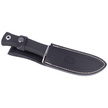 Muela Aborigen-13G Black Rubber Knife, Satin Nitro-42 by Maykol Garcia