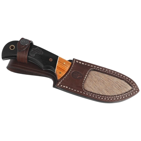 Muela Kudu LE No 450/1000 Granadillo Wood Knife, Satin 14C28N