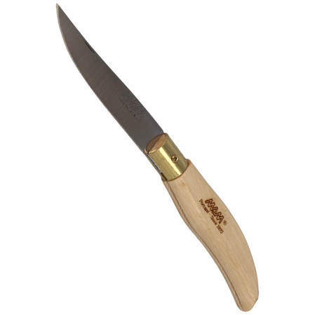 MAM Iberica Big Pocket Knife, Light Beech Wood 90mm (2015-LW)