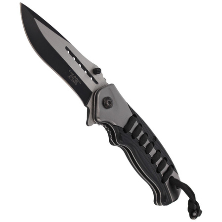 Nóż składany Herbertz CJH Hit Black-Grey Drop Point 90mm (44231 - 579112)