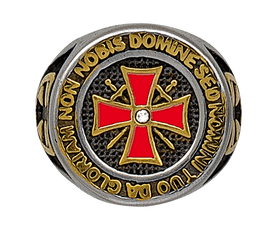 Tole 10 Imperial Templar Seal Ring Ø21 (16202-21)