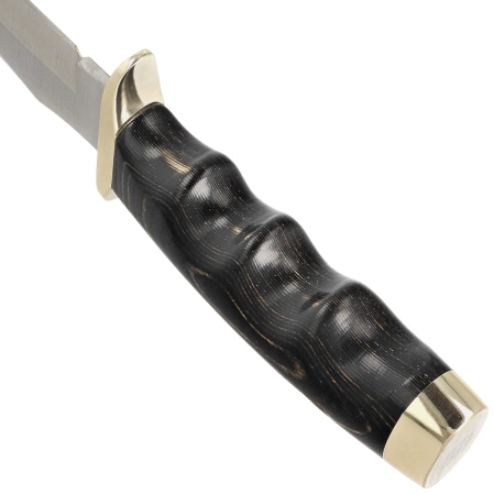 Nóż Muela Bufalo-17M Black Pakka Wood Knife, Satin 440