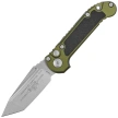 Microtech LUDT Gen III T/E Automatic Knife OD Green Aluminum, Stonewashed M390MK by Tony Marfione (1136-10OD)