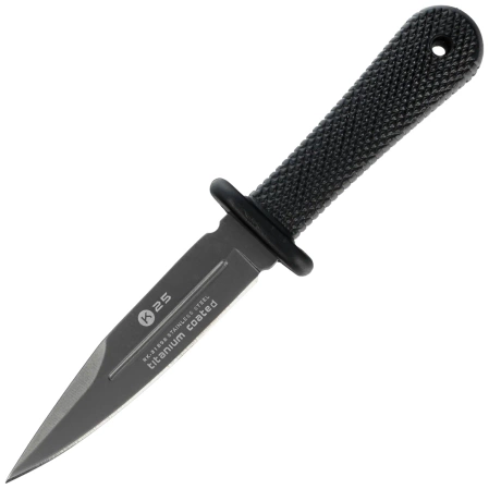 Nóż na szyję K25 Botero Neck Knife Black ABS, Titanium 7Cr17MoV (31898)