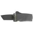 Tekto A5 Spry Mini T/E OD Green Aluminum OTF Knife, Black CPM S35VN