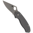 Nóż składany Spyderco Para 3 G-10 Dark Gray Maxamet Plain (C223GPDGY)