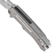 Medford Infraction Tumbled Titanium, Flamed HW/Clip, Tumbled S45VN by Greg Medford (MK031STQ-01TM-TFCF-BN)