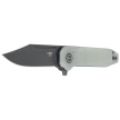 Bestech Syntax CP Transparent G10, Black Stonewashed CPM 154CM by Todd Knife and Tool (BG41C)