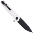 Kubey Knife Wolverine, Ivory G10, Dark Stonewashed D2 (KU233G)