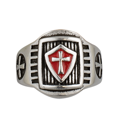 Tole 10 Imperial Templar Shield Ring Ø19 (09981-19)