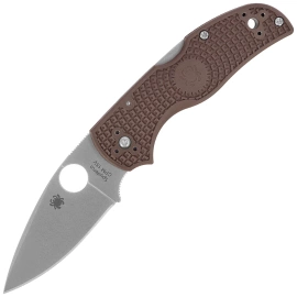 Nóż składany Spyderco Native 5 Lightweight Sprint Run Brown FRN, Satin CPM 15V by Sal Glesser (C41PBN15V5)