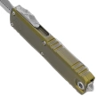 Microtech UTX-85 D/E Gen IV OTF Knife OD Green Aluminum, Apocalyptic M390MK by Tony Marfione (12324-10APOD)