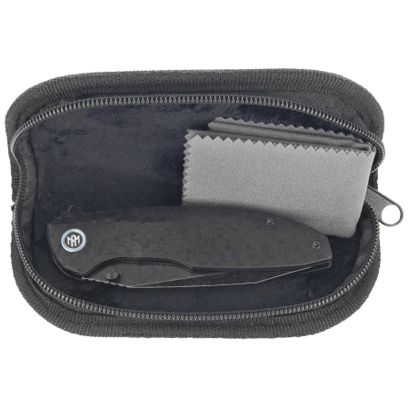 Nóż składany Remette RT-Cool Whale Black G10, Titanium / Stonewashed 14C28N (RTCL-G2)