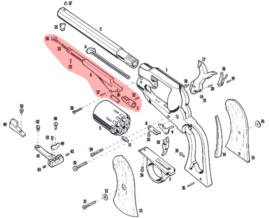 Pietta Remington 1858 New Model Navy beaters .36 (A466)
