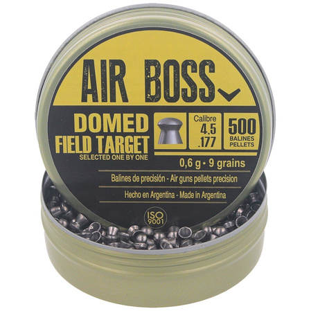 Śrut Apolo Air Boss Domed Field Target 4.5 mm, 500 szt. 0.60g/9.0gr (30202)