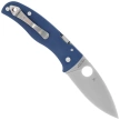 Nóż składany Spyderco Bodacious Cobalt Blue G10, Satin CPM SPY27 by Sal Glesser (C263GPCBL)