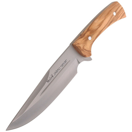 Muela Full Tang Olive Wood, Satin X50CrMoV15 (JABALI-17OL)