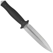 Nóż Za-Pas RH² Dagger Black G10, Satin 1.4116 (RH2-SAT-G10-BL)
