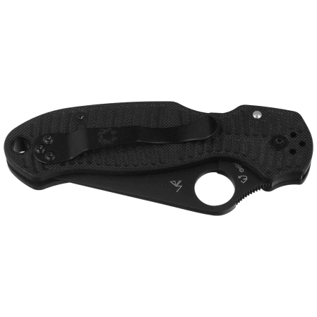 Nóż składany Spyderco Para 3 Salt Black G10, Black DLC MagnaCut by Sal, Eric Glesser (C223GMCBKP)