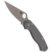 Spyderco Para Military 2 G-10 Dark Gray Maxamet Plain (C81GPDGY2)