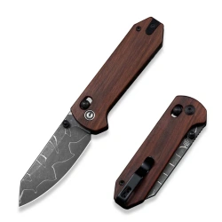 Nóż składany Civivi Yonder Guibourtia Wood, Damascus by Zac Whitmore (C23073B-DS2)