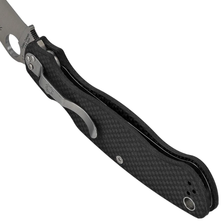 Nóż składany Spyderco Military 2 Sprint Run Carbon Fiber, Satin CPM S90V by Sal, Eric Glesser (C36CFP2)