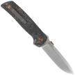 Fox Original Gangster LE No 321/350 Dark Matter Fat Carbon, Satin Elmax by Bob Terzuola Knife (FX-ATC-OG01 CFMC)
