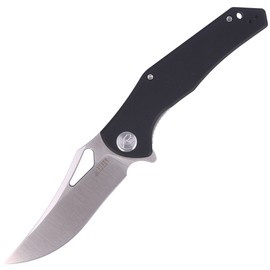 Nóż składany Kubey Phemius KU149A Black G10, Bead Blasted D2